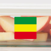 Africa Ethiopia Rasta Flag Etiketten (Befestigt)
