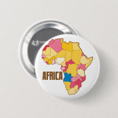AFRICA-Farbkartierung Button (Vorne & Hinten)