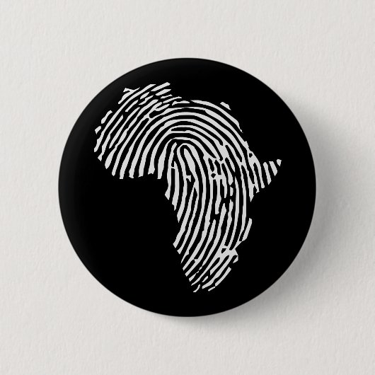 Africa Finger Print, Black Power, African Button (Vorderseite)