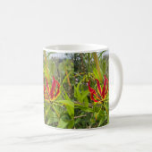 Africa Flame Lily 15 Oz Tasse (VorderseiteRechts)
