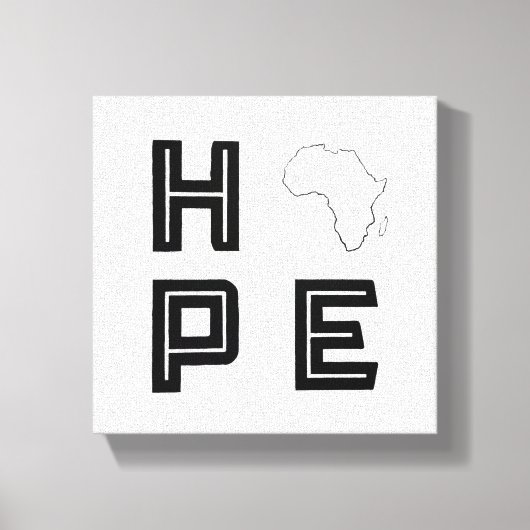 Africa Hope Leinwand Art (Vorderseite)