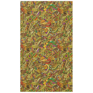 Africa Illustration Large Tablecloth Tischdecke