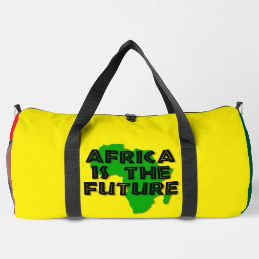 AFRICA IS THE FUTURE DUFFLE BAG (Rückseite)
