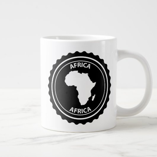 Africa Jumbo-Tasse (Rechts)