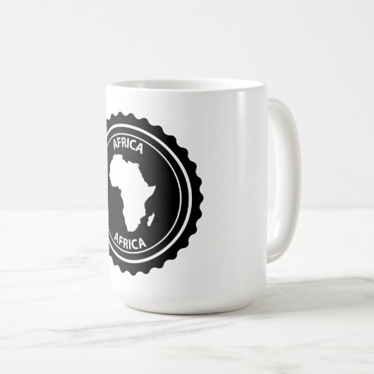 Africa Kaffeetasse (VorderseiteRechts)