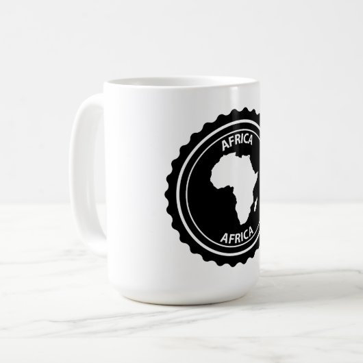 Africa Kaffeetasse (Vorderseite Links)