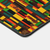 Africa Kente Ghana, Elfenbeinküste Stammesmuster 1 Schreibtischunterlage (Ecke)