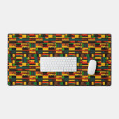 Africa Kente Ghana, Elfenbeinküste Stammesmuster 1 Schreibtischunterlage (Tastatur & Maus)