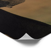 Africa, Kenya, Masai Mara Game Reserve, Two Bull Poster (Ecke)