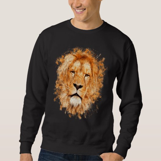 Africa Lion Sweatshirt (Vorderseite)