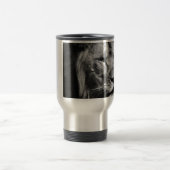 Africa-Löwe-Makro Reisebecher (Mittel)