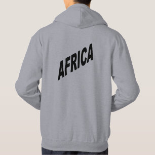 AFRICA-Mann-Kapuzenpullover Hoodie