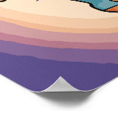 Africa Map Art Poster (Ecke)