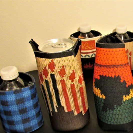 Africa Map Black Red Gold Green African Hook Flaschenkühler