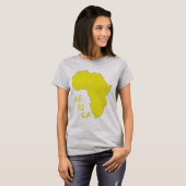 Africa Map Funky T-Shirt (Vorne ganz)