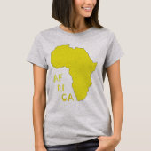 Africa Map Funky T-Shirt (Vorderseite)