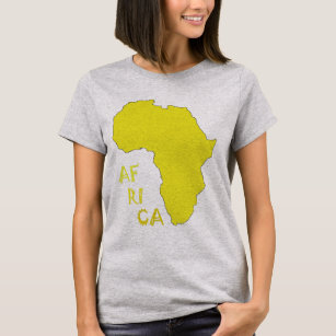 Africa Map Funky T-Shirt
