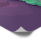 Africa Map Poster (Ecke)