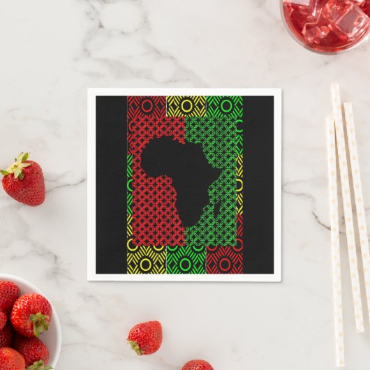 AFRICA NAPKINS SERVIETTE (Beispiel)