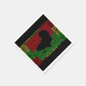 AFRICA NAPKINS SERVIETTE (Ecke)