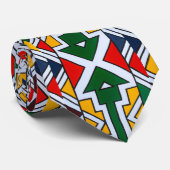 Africa Ndebele Culture Business Corporate Attrakti Krawatte (Gerollt)