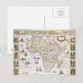 Africa Nova, c.1617 Postkarte (Vorne/Hinten)