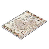 Africa nova desptio (1690) by Willem Janszoon Notizblock (Linke Seite)