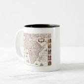 Africa nova desptio (1690) by Willem Janszoon Zweifarbige Tasse (Vorderseite Links)