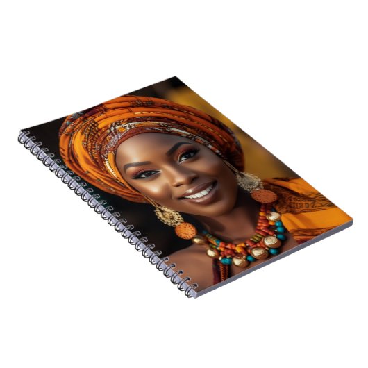 Africa Queen Notebook Notizblock (Rechte Seite)