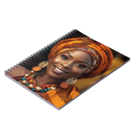 Africa Queen Notebook Notizblock (Linke Seite)