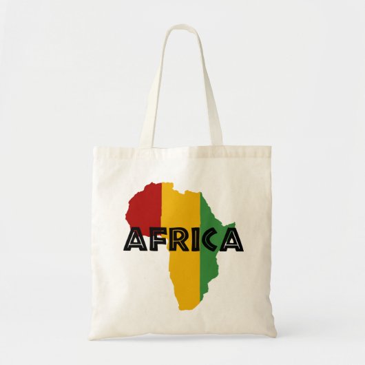 Africa Rasta Color Tragetasche (Vorne)