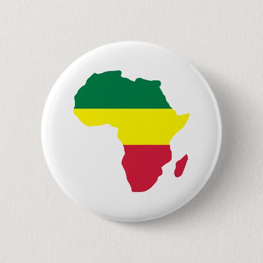 Africa Reggae Button (Vorderseite)