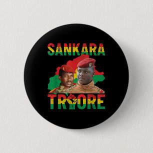 Africa Resistance Thomas Sankara Burkina Faso Ibra Button