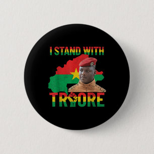 Africa Resistance Thomas Sankara Burkina Faso Ibra Button