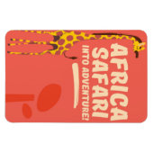 Africa Safari Into Adventure! Magnet (Horizontal)