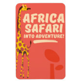 Africa Safari Into Adventure! Magnet (Vertikal)