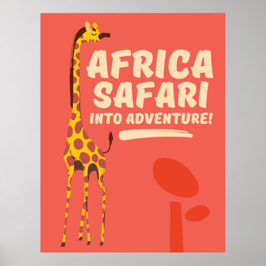 Africa Safari Into Adventure! Poster (Vorne)