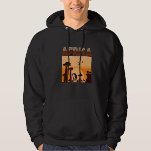 Africa Safari Wild Animals Niedlich Hoodie
