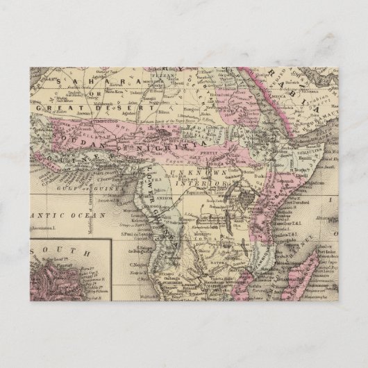 Africa St Helena Postkarte (Vorderseite)