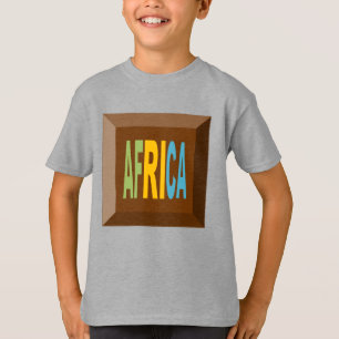 AFRICA-STAHLT-Shirt SCHOKOLADE BONBONS T-Shirt