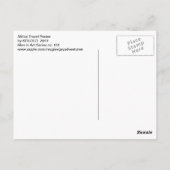 Africa Travel Gay Postkarte (Rückseite)