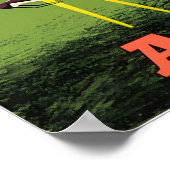 Africa Travel Poster African Art BOAC Print  (Ecke)