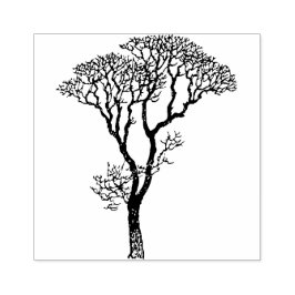 Africa Tree Briefmarke 4 Safari Pass Boarding Pass Gummistempel