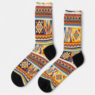 Africa United Afro African Wax Print Afri Socks Socken