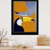 Africa Vintage Travel Poster (Küche)