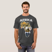 Africa Wildlife Map Trio Shirt (Vorne ganz)