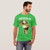 Africa Wildlife Map Trio T - Shirt (Vorne ganz)