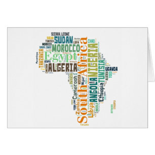 Africa Word Art