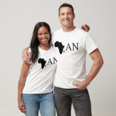 africaAN black1 T-Shirt (Unisex)