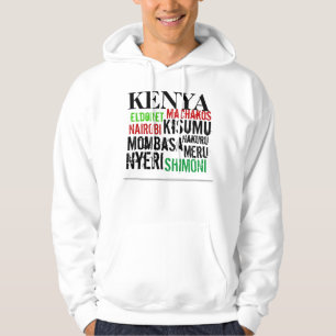 Africakoko Gewohnheit 'kenya Hoodie
